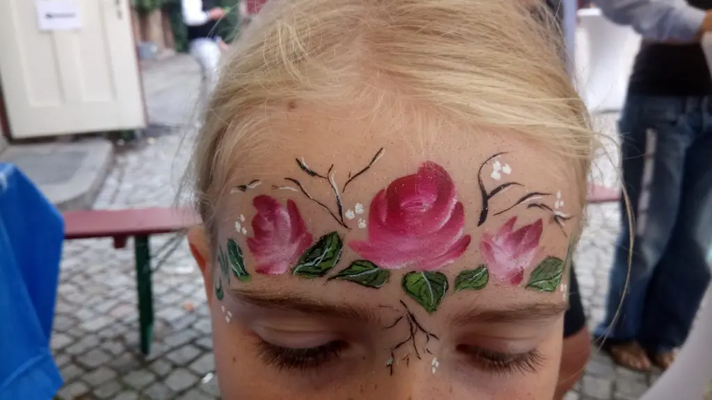 Bunte Tattoos beim Kindergeburtstag Striesen