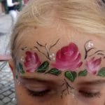 Bunte Tattoos beim Kindergeburtstag Striesen