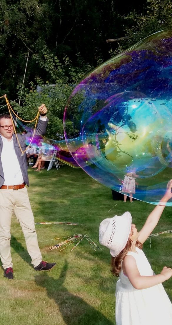 Unterhaltung mit Creativkopf - Kindergeburtstag in Dresden.